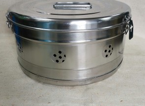 Коробка стерилизационная круглая без фильтра КСК-18